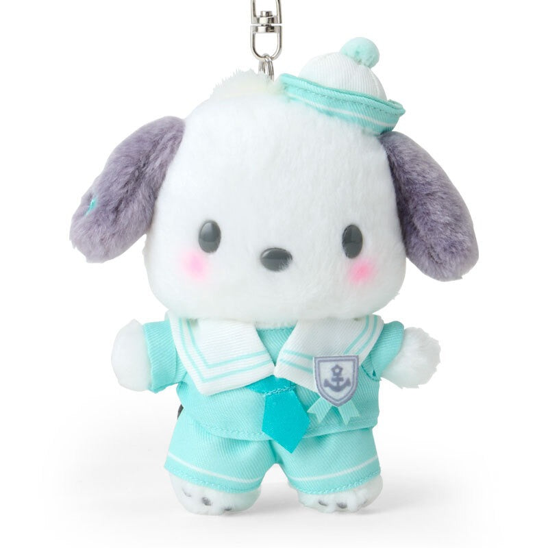Pochacco Plush Mascot Keychain (Sailor Series) Accessory Japan Original