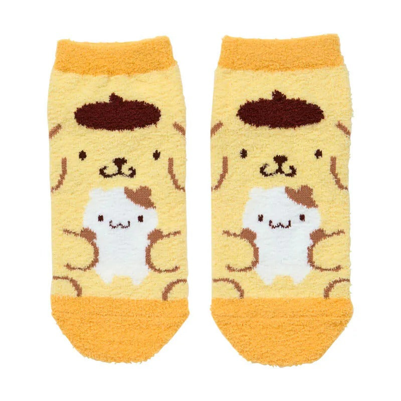 Pompompurin Tucked-In Cozy Ankle Socks Accessory Japan Original