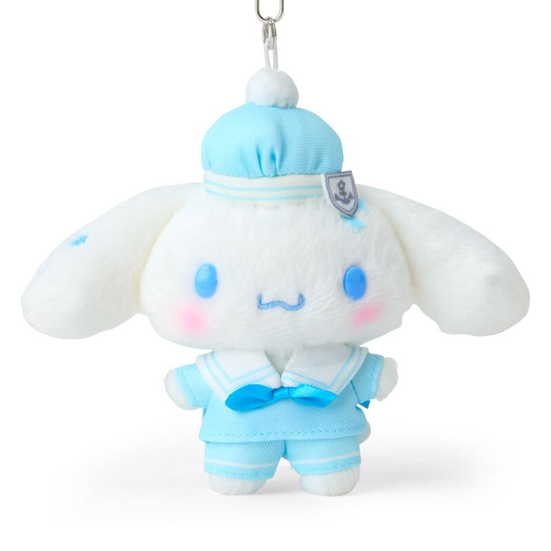 Cinnamoroll Plush Mascot Keychain (Sailor Series) Accessory Japan Original
