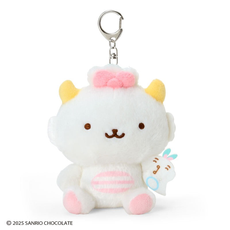Gaopowerroo & Piyo Plush Mascot Keychain (Omelette Rice Series) Accessory Japan Original