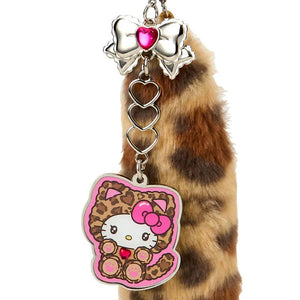 Hello Kitty Brown Smartphone Charm (Leopard Cat Series) Accessory Japan Original