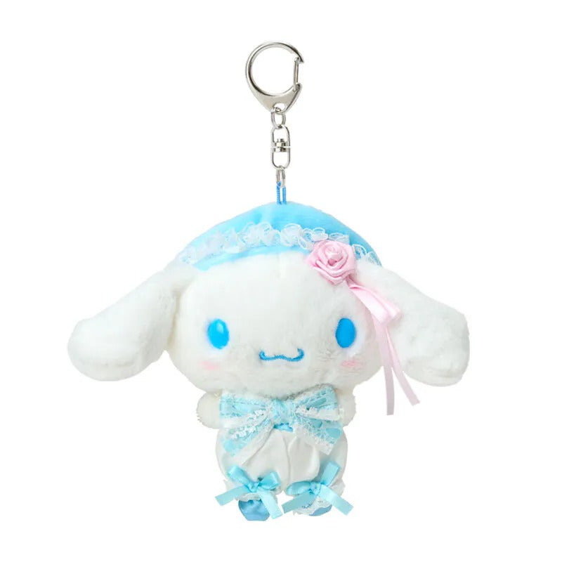 Cinnamoroll Plush Mascot Keychain (Lace and Frills Series)