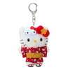 Hello Kitty Plush Mascot Keychain (Summer Festival Series) Accessory Japan Original