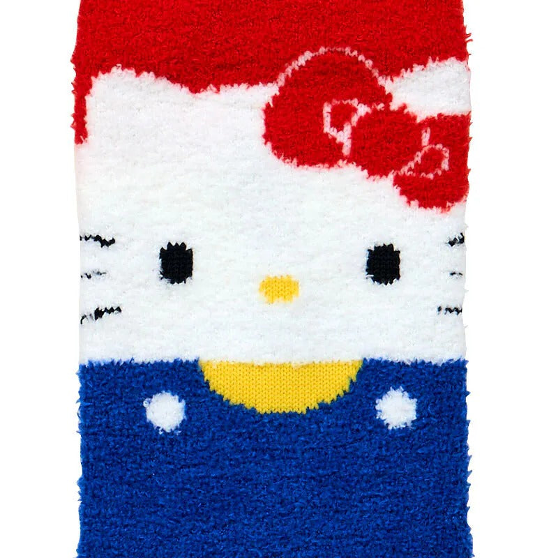 Hello Kitty Blue Overalls Cozy Ankle Socks Accessory Japan Original