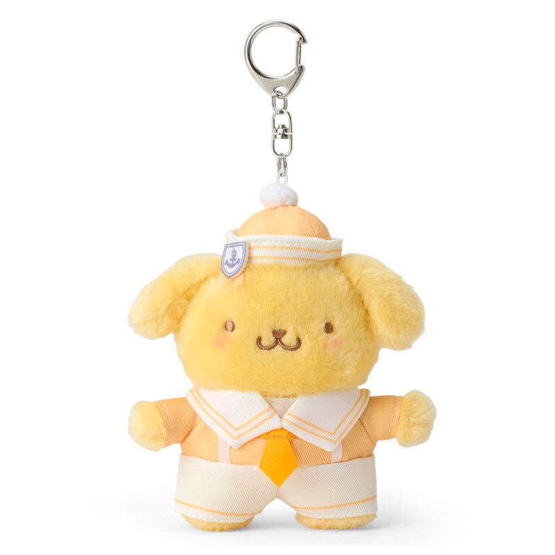 Pompompurin Plush Mascot Keychain (Sailor Series) Accessory Japan Original