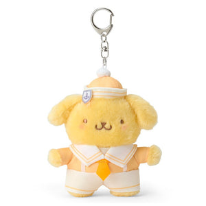 Pompompurin Plush Mascot Keychain (Sailor Series) Accessory Japan Original