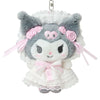 Kuromi Plush Mascot Keychain (Lace and Frills Series) Accessory Japan Original