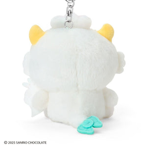 Gaopowerroo & Piyo Plush Mascot Keychain (Omelette Rice Series) Accessory Japan Original