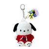 Pochacco Plush Mascot Keychain (All Together Hapidanbui Design Series) Accessory Japan Original