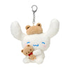 Cinnamoroll Bear Beret Plush Mascot Keychain (Kuma-san Series) Accessory Japan Original