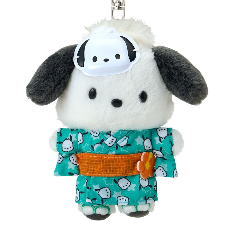 Pochacco Plush Mascot Keychain (Summer Festival Series) Accessory Japan Original