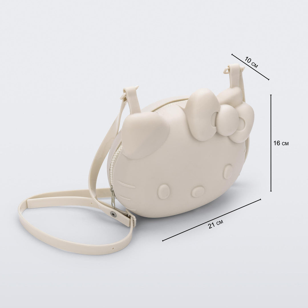 Hello Kitty x Melissa 3D Figural Shoulder Cute Bag (Beige) Bags Melissa