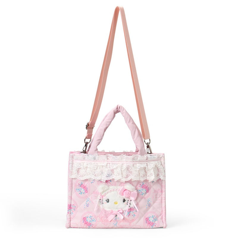 Charmmy Kitty 2-Way Quilted Tote (Lace and Frills Series) Bags Japan Original