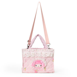My Melody 2-Way Quilted Tote (Lace and Frills Series) Bags Japan Original