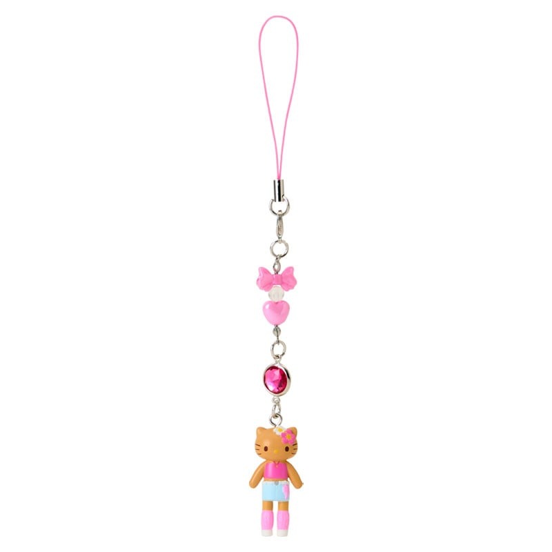 Hello Kitty Tanned Smartphone Charm (Sanrio Closet Collection) Accessory Japan Original