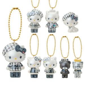 Hello Kitty Bag Charm Blind Box (Monochrome Birthday Twins Series) Accessory Japan Original