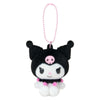Kuromi Classic Flocked Keychain Mascot Accessory Japan Original