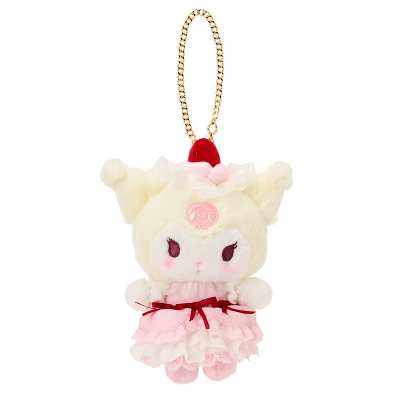 Kuromi Plush Mascot Bag Charm (Strawberry Whip Series) Plush Japan Original