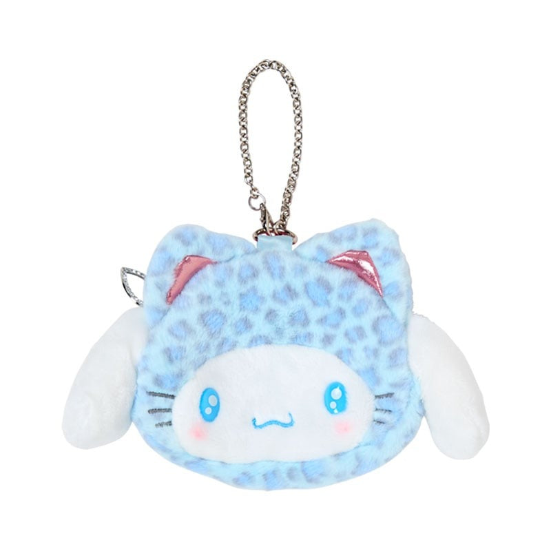 Cinnamoroll Plush Mini Pouch (Leopard Cat Series) Bags Japan Original