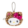 Hello Kitty Brown Plush Mini Pouch (Leopard Cat Series) Bags Japan Original