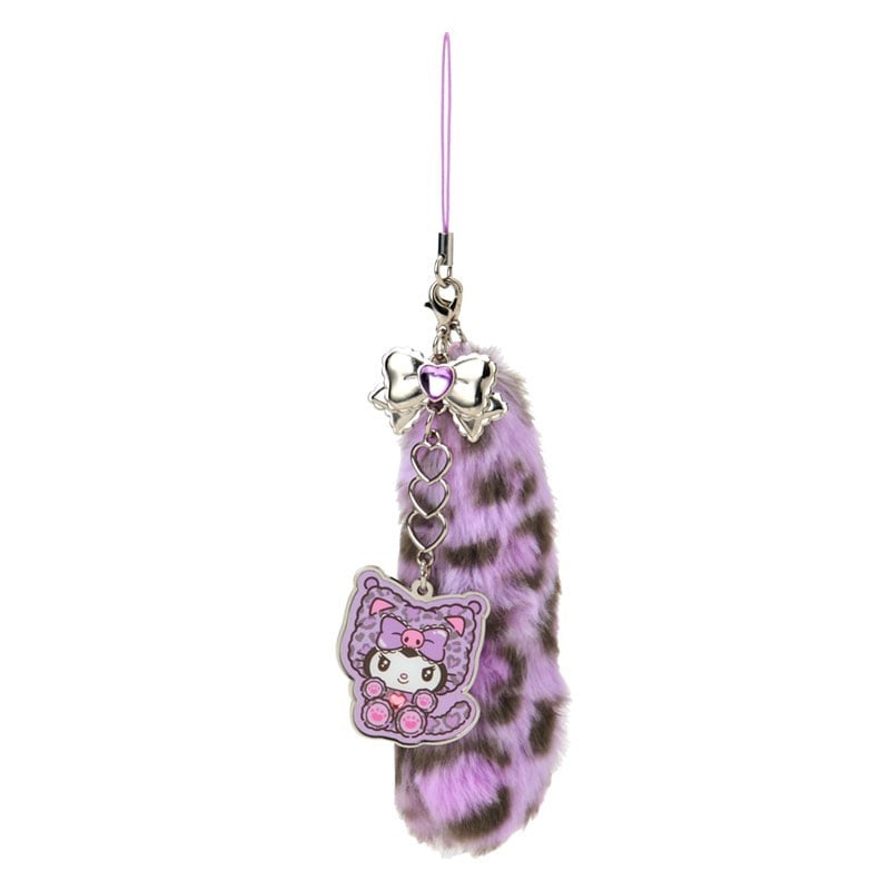 Kuromi Smartphone Charm (Leopard Cat Series) Accessory Japan Original