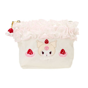 Kuromi Mini Zipper Pouch (Strawberry Whip Series) Bags Japan Original