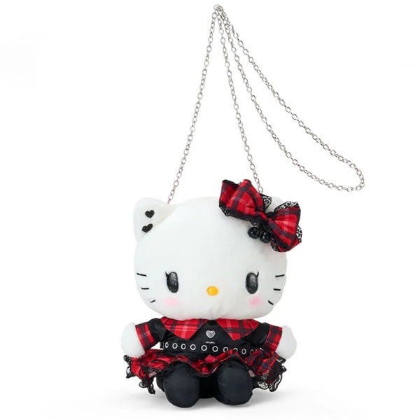 Hello Kitty Plush Crossbody Bag (Rock 'n' Check Series)