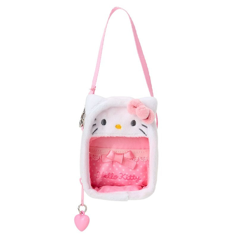 サンリオ Hello Kitty バッグ ピンク ぬいぐるみ付き Hello Kitty Plush Carrying Case (Pitatto Friends Series)