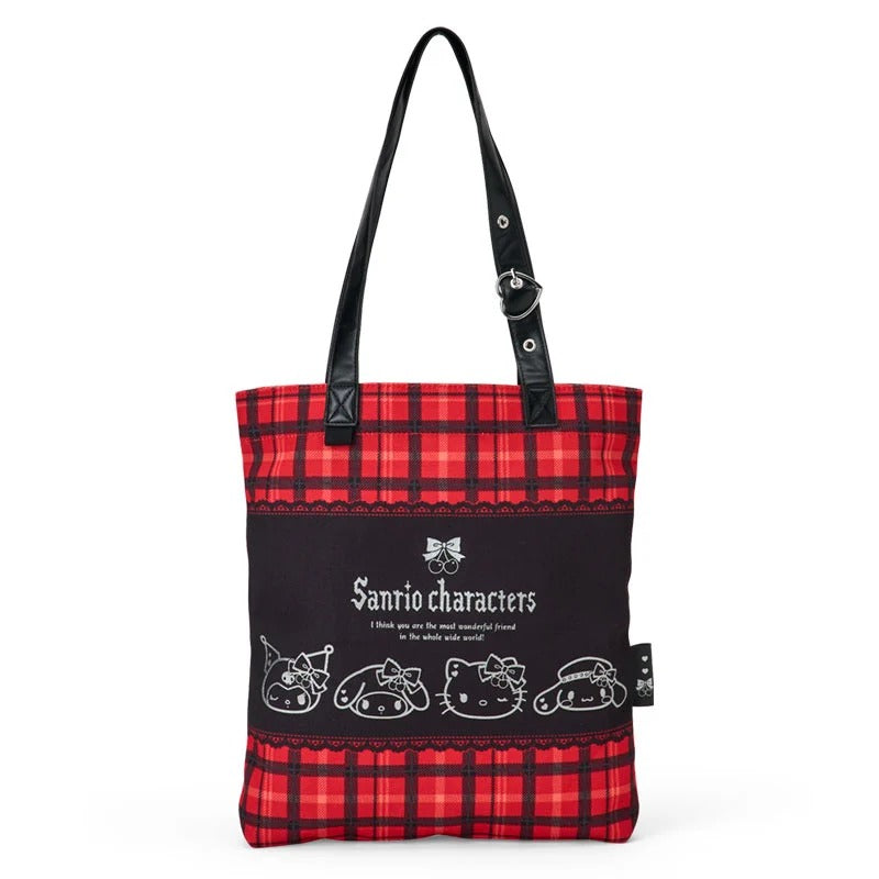 Sanrio Characters Tote Bag (Rock ’n’ Check Series) Bags Japan Original