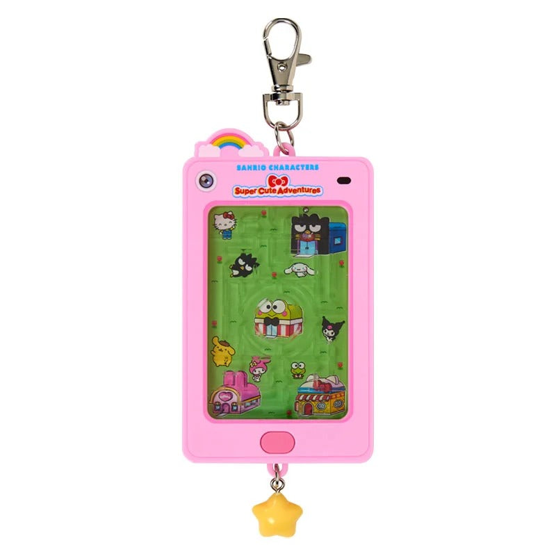 Hello Kitty and Friends Interactive Smartphone-shaped Bag Charm (Pink) Accessory Japan Original
