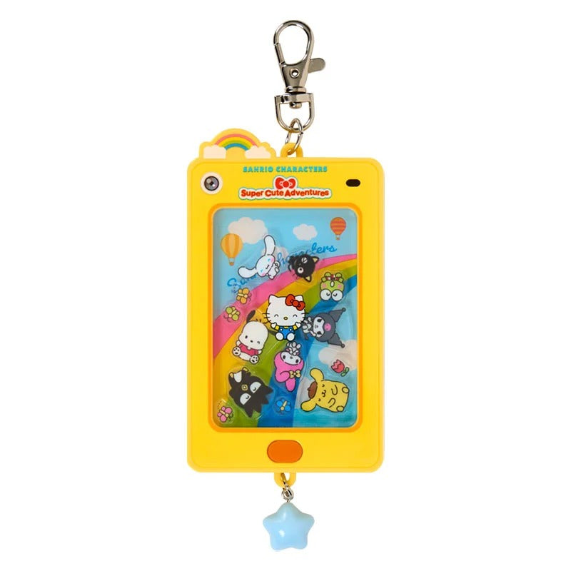 Hello Kitty and Friends Interactive Smartphone-shaped Bag Charm (Yellow) Accessory Japan Original