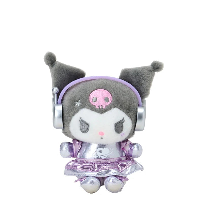 Kuromi Plush Mascot Keychain (Tokimeki Planet Series) Accessory Japan Original