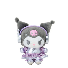 Kuromi Plush Mascot Keychain (Tokimeki Planet Series)