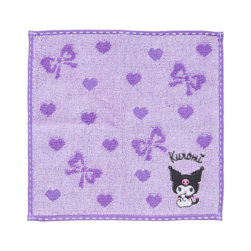 Kuromi Petit Wash Towel (Strike A Pose Series) Home Goods Japan Original