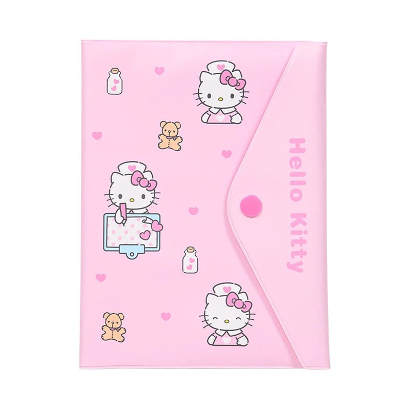 Hello Kitty Mini Health Document Folder Stationery Japan Original