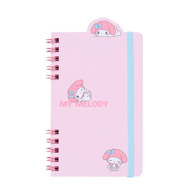 My Melody Slim Double Spiral Notebook (Strike A Pose Series) Stationery Japan Original