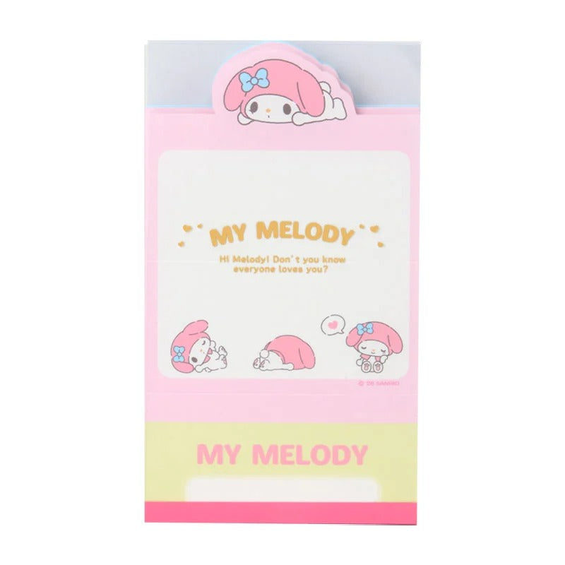 My Melody Mini Notes Memo Pad (Strike A Pose Series) Stationery Japan Original