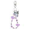 Kuromi Beaded Bag Charm (Tokimeki Planet Series) Accessory Japan Original