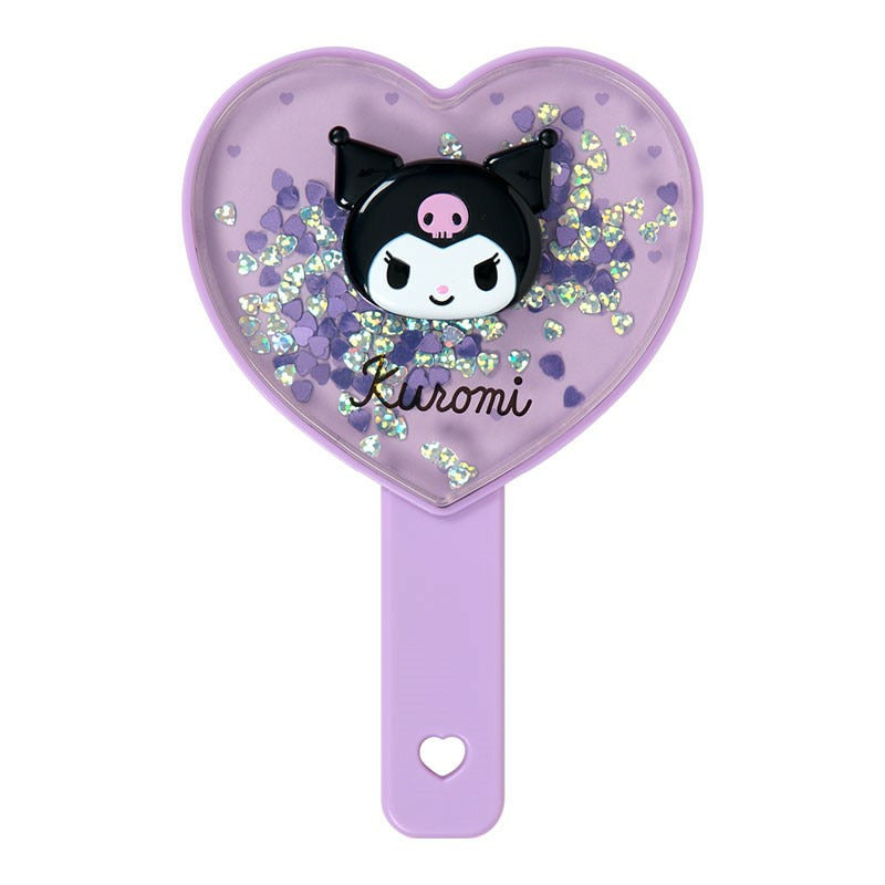 Kuromi Confetti Hand Mirror (Strike A Pose Series) Accessory Japan Original