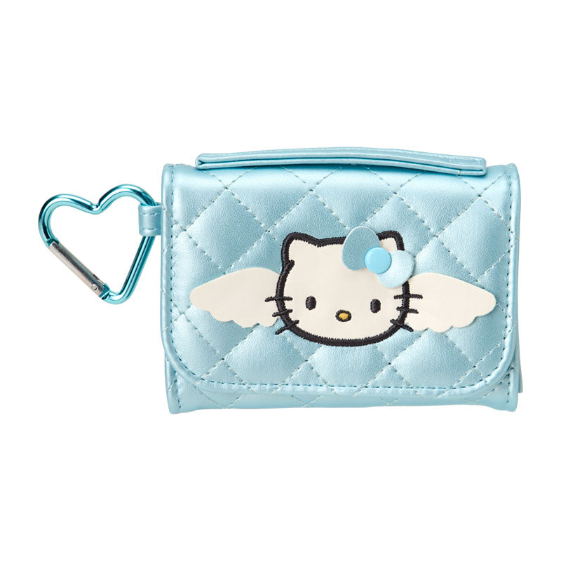 Hello Kitty Blue Coin Purse (Mini Quilt Series) Bags Japan Original
