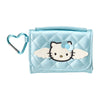 Hello Kitty Blue Coin Purse (Mini Quilt Series) Bags Japan Original