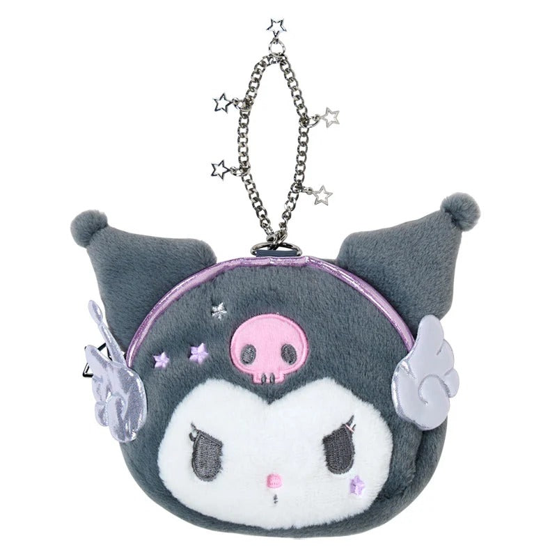 Kuromi Mini Face Pouch (Tokimeki Planet Series) Bags Japan Original