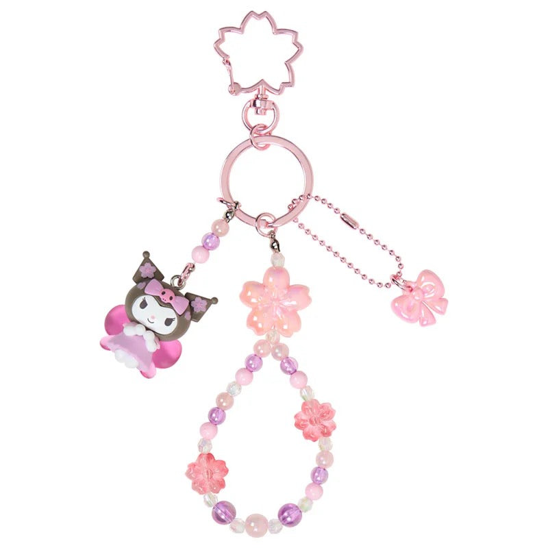 Kuromi Bag Charm (Cherry Blossom Fairies Series) Accessory Japan Original