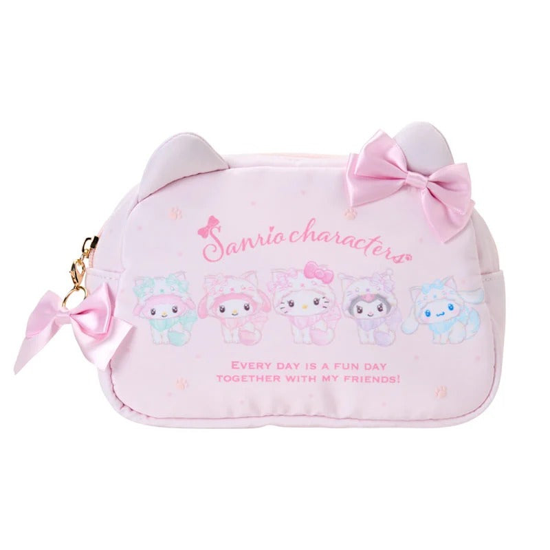 Sanrio Characters Zipper Pouch (Milky Kitten Series) Bags Japan Original