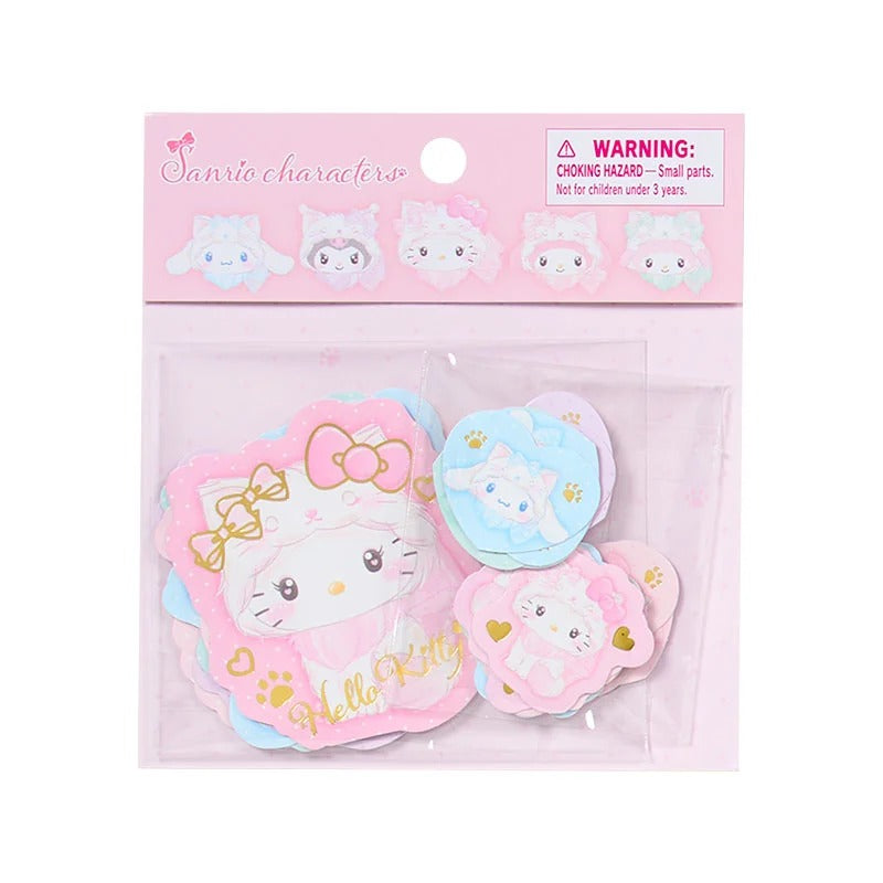 Sanrio Characters 26-pc Sticker Pack (Milky Kitten Series) Stationery Japan Original