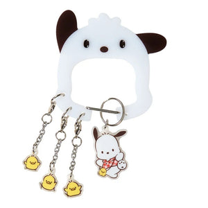 Pochacco Keychain Carabiner (I Love Pi-Chans Series) Accessory Japan Original