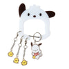 Pochacco Keychain Carabiner (I Love Pi-Chans Series) Accessory Japan Original
