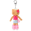 Hello Kitty Tanned Plush Mascot Keychain (Sanrio Closet Collection) Accessory Japan Original