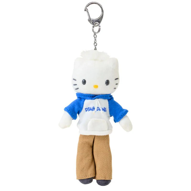 Dear Daniel Casual Plush Mascot Keychain (Sanrio Closet Collection) Accessory Japan Original