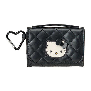 Hello Kitty Black Coin Purse (Mini Quilt Series) Bags Japan Original